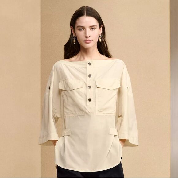 ZARA SRPLS SPECIAL EDITION SHIRT BLOUSE BT SHRT 14 - Picture 4 of 7